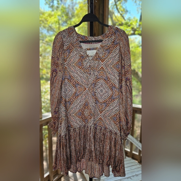 Anthropologie Sabia Flounced Tunic Dress - Picture 12 of 13